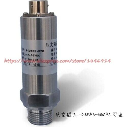 Free shipping Air plug pressure transmitter sensor Pneumatic hydraulic pressure PT210B-40MPA-M20-0-5V