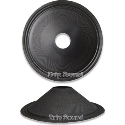 18" inch 445mm 100mm Core Speaker Cone Paper Basin Woofer Drum Paper 2-Ring Cloth Edge Trumper Bass Repair Parts #5
