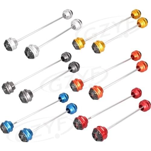 For Yamaha MT-09 FZ-09 MT09 FZ09 2013 2014 2015 Axle Fork Crash Sliders Protector Pad CNC Aluminum Motorbike Parts 6 Colors