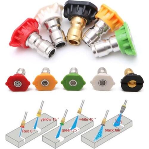 Quick Connector Car Washing Nozzles Metal Jet Lance Nozzle High Pressure Washer Spray Nozzle