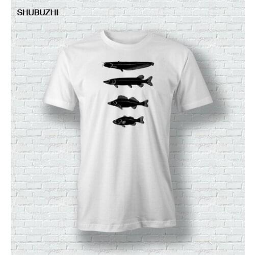 Spinning Fishing Fitness T-Shirt For Men Women Predator Fish Catfish Pike Zander Bass Print T Shirt Men Brand Clothing