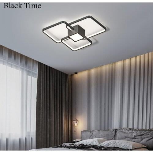 Square Round LED Ceiling Light For Bedroom Living Room Dining Room Home Indoor Lighting Fixtures LED Ceiling Lamps AC 110V 220V