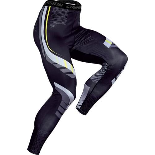 Mens Compression Pants Running Tights Male Sports Fitness Leggings Gym Jogging Workout Pant Men Leggings