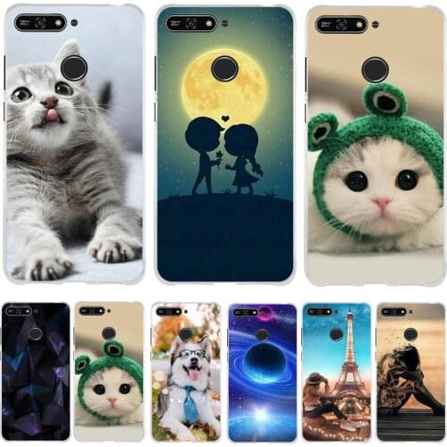 Soft TPU Silicone Case For Huawei Honor 7A Pro 6A 5A 7X 9 Lite Y5 II P Smart Case Cover For Huawei Y6 Prime 2018 Case Back Cover