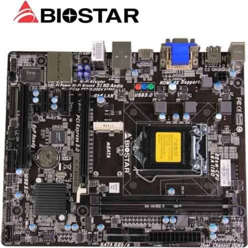 Desktop motherboard BIOSTAR original Hi-Fi B85S3E DDR3 Socket LGA 1150 motherboard Solid-state integrated free shipping