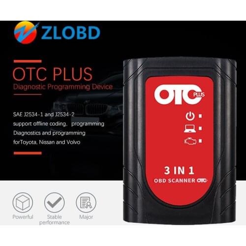 OTC Plus 3 in 1 Diagnostic Tools techstream consult 3 plus otc scanner ForNissan /Tyota/Volvo vida dice OBD Scanner GTS With HDD