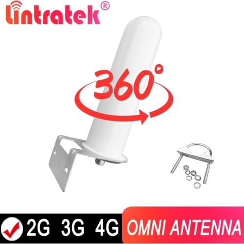 360° Omni 2G 3G 4G External Repeater antenna 20db Yagi antenna outdoor for GSM UMTS LTE 4G Tri Band Booster Repeater Amplifier