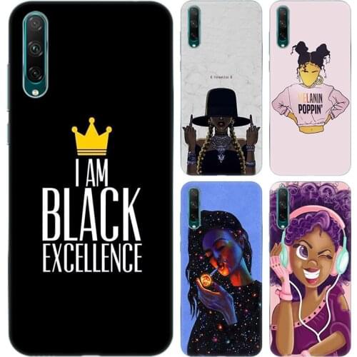 2bunz Melanin Poppin Aba Protective Case for Huawei NOVA 3 3i 5T 7 SE 8 Pro Honor 9A 9C 9S 30i 30S 30 Pro Plus 10X Lite Cover