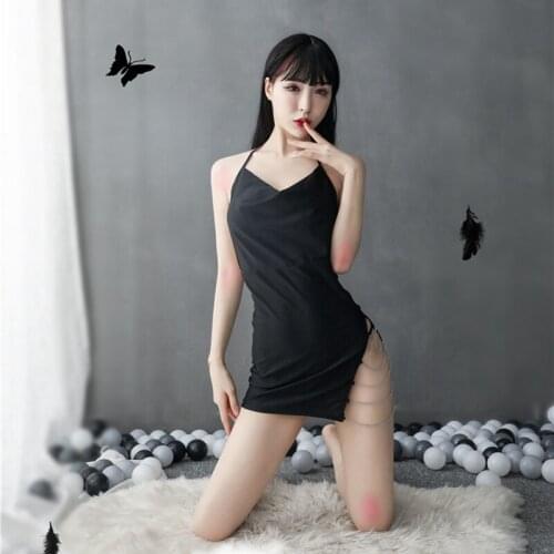 Women Sleeveless Mini Dress Vintage Satin Dress for Women Club Wear Summer Deep V-neck Party Slim Bandage Dresses