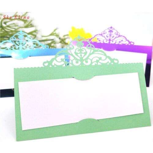 10pcs Party Table Name cards Place Cards Table Place Cards Decoration Wedding Supplies Seating Decoration 8ZSH873-10