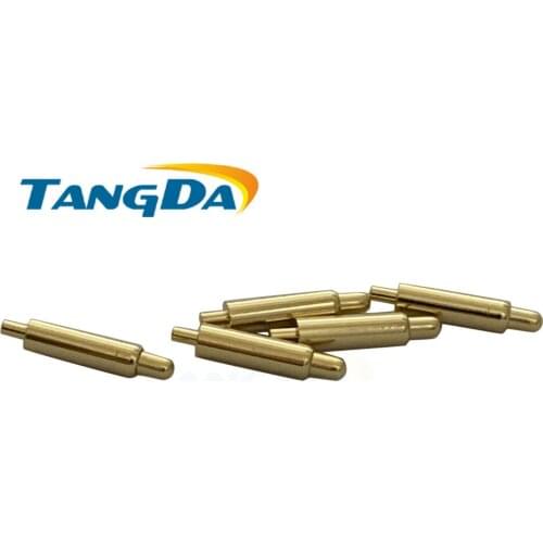 2.5*13mm Tangda connector pogopin Probe spring contact Connectors contact needle power pin 2.5 13 mm Gold plating TANGDA AG