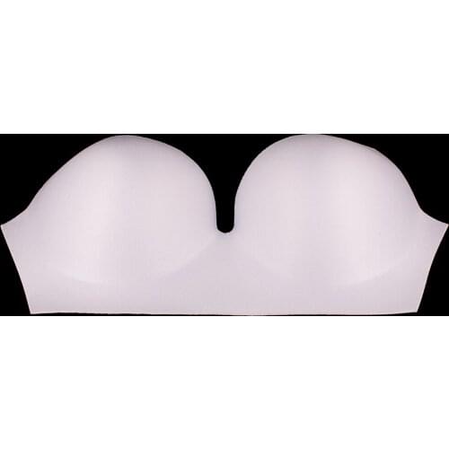 2piece White Bra Cup Chest Pads for Bikini Pads Insert Bridal Dress Sewing in Bra Cup Soft Foam Bra Pad Accessories WB134