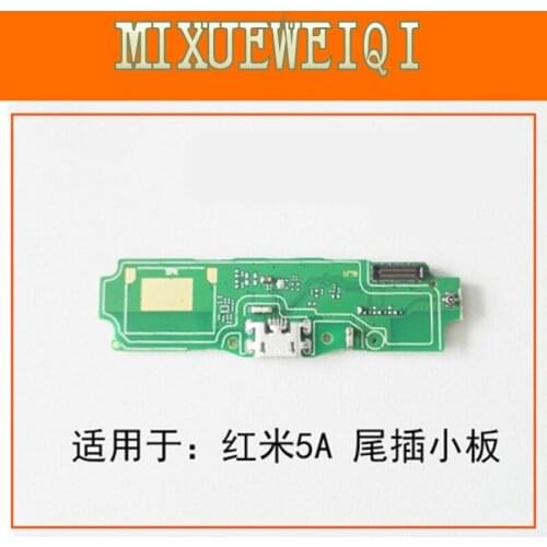2 PCS Original USB Charging Dock Port flex cable+Microphone For redmi 5A Full Range General Charging Module Data Interface
