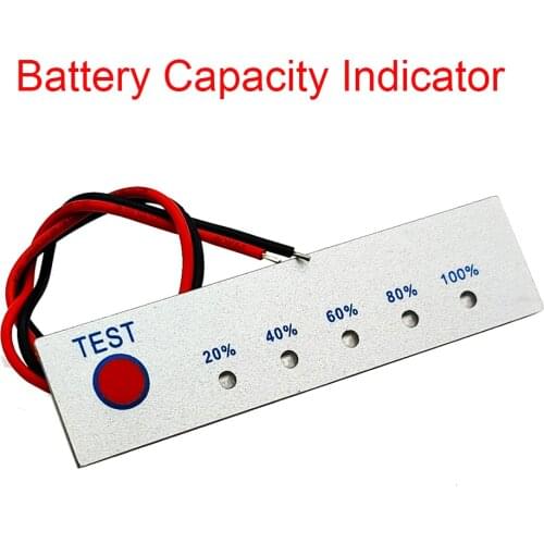 2S 3S 4S BMS Li-ion Battery Lithium Battery Capacity Indicator Display PCB Module 18650 Power Level Tester LCD Charge Discharge
