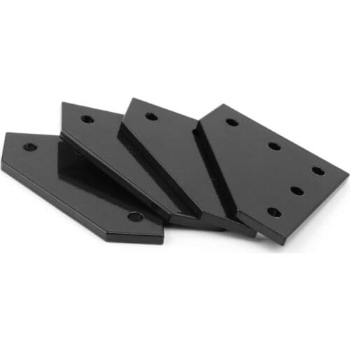 4pcs 5-hole Joint Boards 90 Degree Corner Angle Bracket For 2020 Aluminum Profile