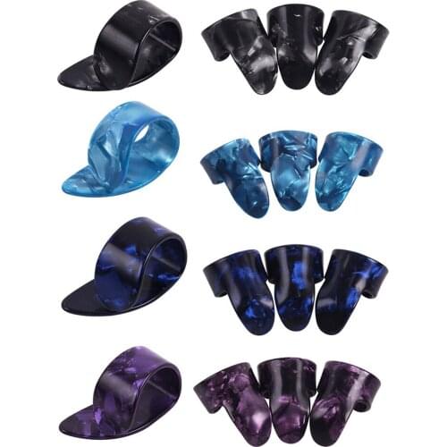 4pcs Guitar Celluloid Picks Ukulele Guitar Plectrum Musical Instrument Pick Guitar Plectrum Sheath For Acoustic Electric