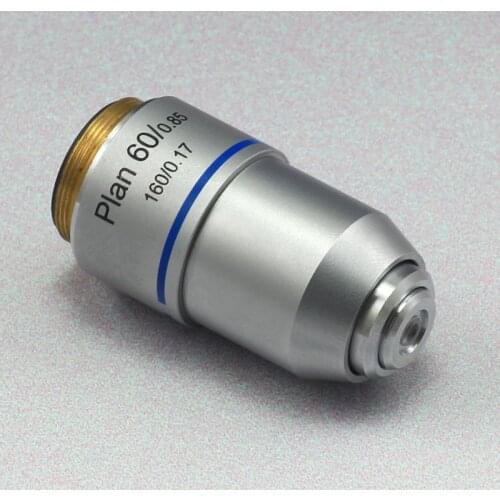 4X 10X 20X 40X 60X Biological Microscope 195 Achromatic Plan Objective Lens 100X International Universal RMS Cocular