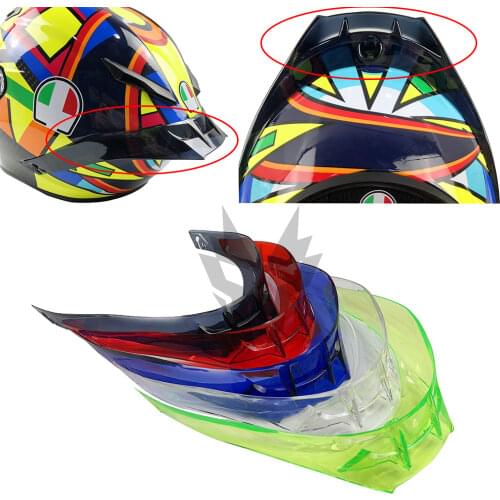 Pista Helmet Accessories Motorcycle Rear Trim Helmet Spoiler Case For AGV Pista GPR corsa R