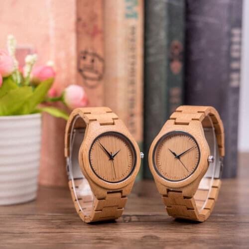 DODO DEER Mens Bamboo Watch Prime Minister Japan Quartz Creative Customized Herrenuhr Simple Fashion Relógio dos homens Wood