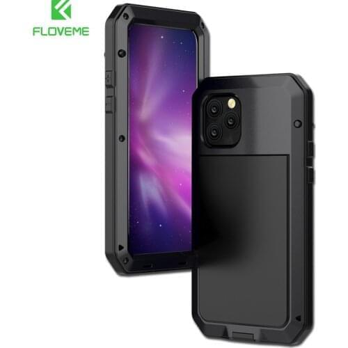 FLOVEME Rugged Armor Shockproof Phone Case For iPhone 11 Pro Max 6 6S7 8 Plus XR X XS Max Case Waterproof Full Protective Cover