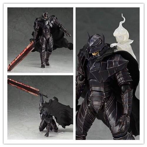 16CM Figma 410 Berserk Black Swordman Action Figure Collectible Model Toy Doll Gift For Christmas