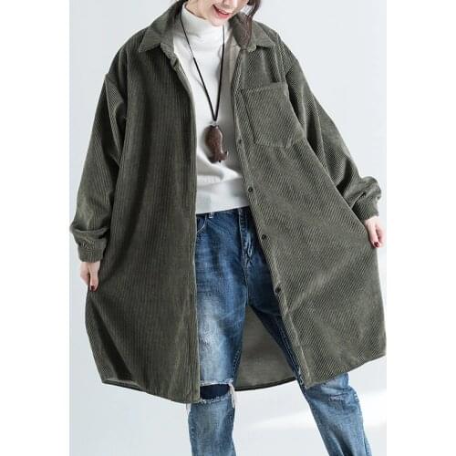 Женские утепленные тренчи Johnature China At AliExpress