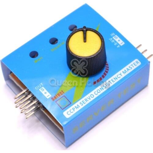 Multi Motor ESC Servo Tester 3CH ESC 4.8-6V CCPM Master Checker Consistency Speed Controler Power Channels CCPM for RC parts