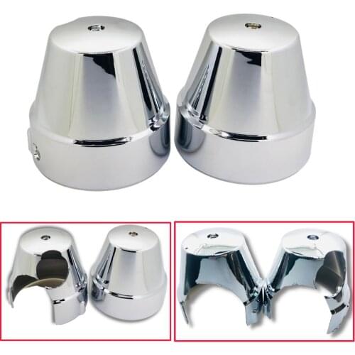 2PCS Motorcycle Speedometer Bottom Cover ABS Chrome Tachometer Outer Case Housing For Yamaha XJR400 XJR1200 XJR 1300SP
