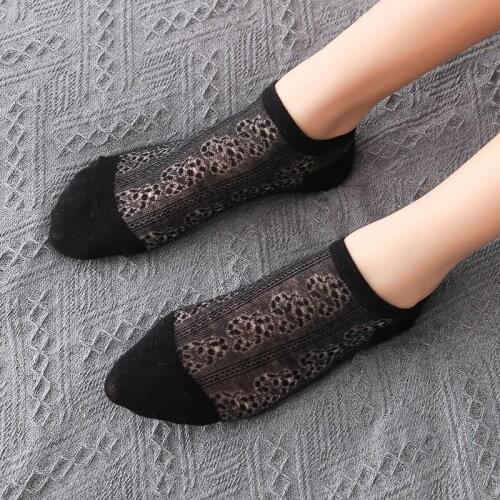 Women Lace No Show Woman Socks Fashion Girls Sock 1 Pair Summer Spring Cool Feeling