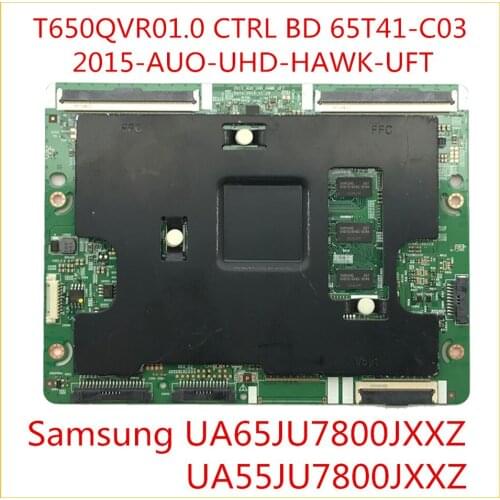 T650QVR01.0 CTRL BD 65T41-C03 2015-AUO-UHD-HAWK-UFT Tcon Board for Samsung UA65JU7800JXXZ UA55JU7800JXXZ UA55JU7500 ...etc