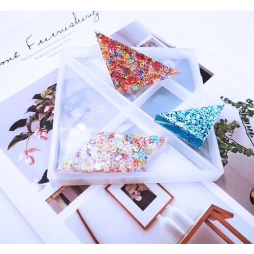 1PC puzzle Craft DIY Transparent UV Resin epoxy Silicone Combination Molds for DIY Making Finding Accessories Jewelry