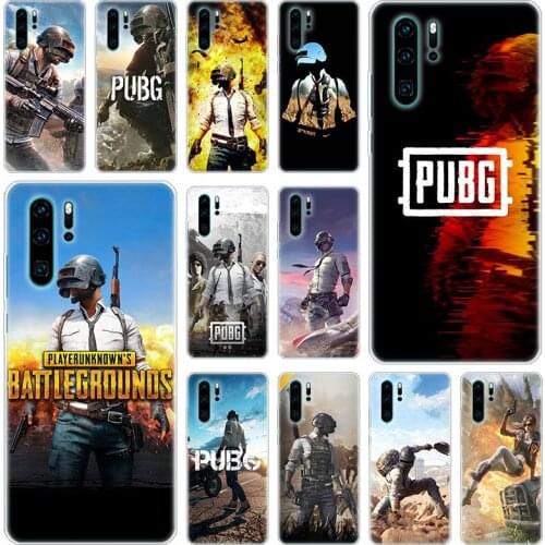 Hot PUBG Game Silicone Phone Case for Huawei P40 P30 P20 Pro P10 P8 Lite 2017 P Smart Z S Plus 2019 2020 Soft Cover
