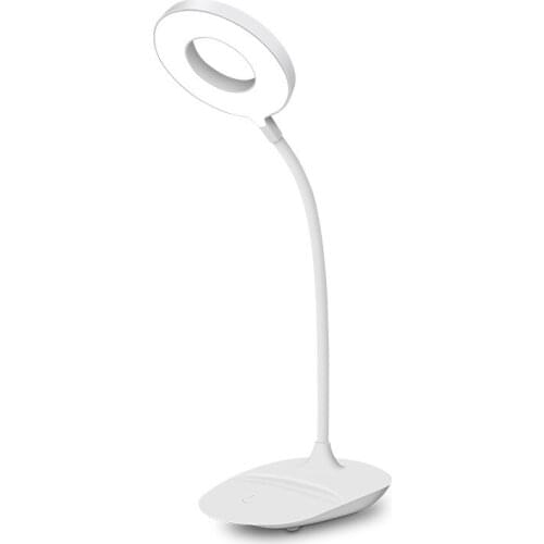 LED learning desk lamp student dormitory bedroom smart touch reading eye protection charging USB bedside lamp