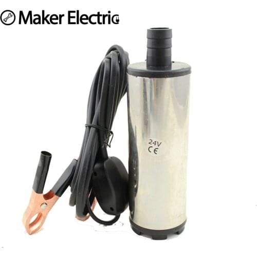 High Quality DC 12/24V Submersible Diesel Fuel Water Oil Pump Car Camping Portable 30L Per Minute