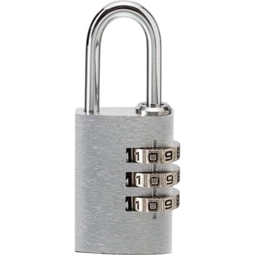 3/4 Digit Padlock Security Combination Lock Travel Luggage Suitcase Locker