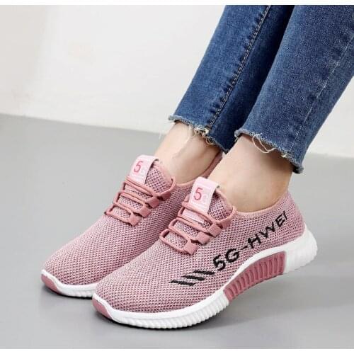 Womens Shoes 2021 New Vulcanized Shoes Womens Casual Shoes Sports Womens Shoes Breathable Running Womens Flat Shoes Women 6