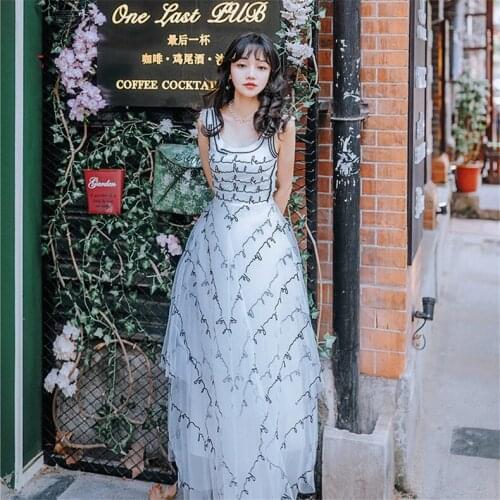 High Quality Explosions Leisure lace hollow out matching Dresses Women Summer Casual Dress