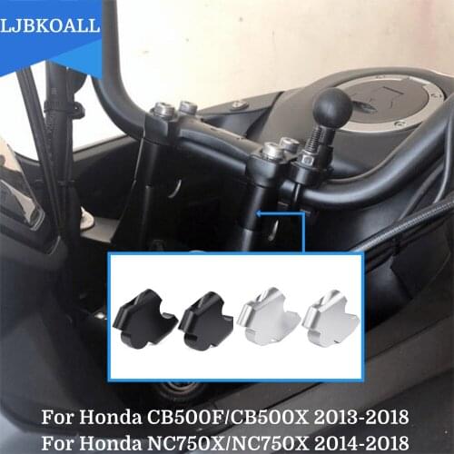 2014 2015 NC750X NC750X Accessories Motorcycle Aluminum Handlebar Riser Clamp Move Up 30mm for Honda CB500F CB500X 2013-2018