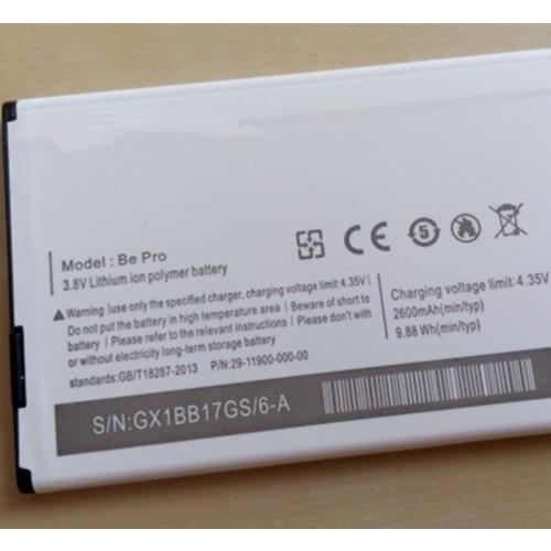 2600mAh battery for Ulefone Be Pro/Be Pro 2 /L55 mobile phone Batteries + track code
