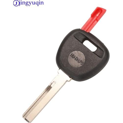 Jingyuqin 10ps Transponder Key shell with Red plug For Volvo S40 V40 S60 S80 XC70 Original No Chips Key Case Cover key