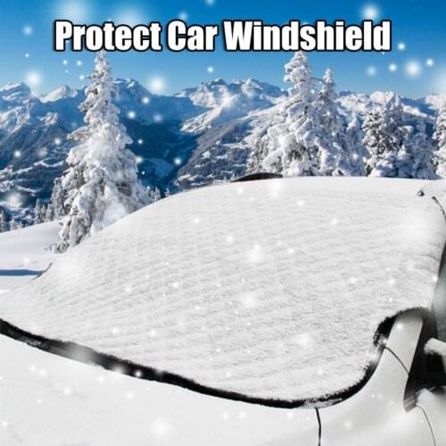 Car Front Sun Visor Summer Thickening Sun Winter Snow Ice Rain Dust Frost Guard Sunscreen Insulation Front Gear Glass Cover