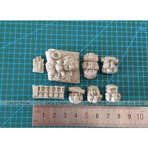 1/35 Resin Model Modern American Chariot plug pack Kits Body armor Hummer US General Resin tonic
