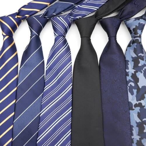 Mens Standard Business Tie Formal Striped Ties Dot Jacquard Wedding Necktie 8CM Classic Corbata Neckwear Gravata 1200 Needles