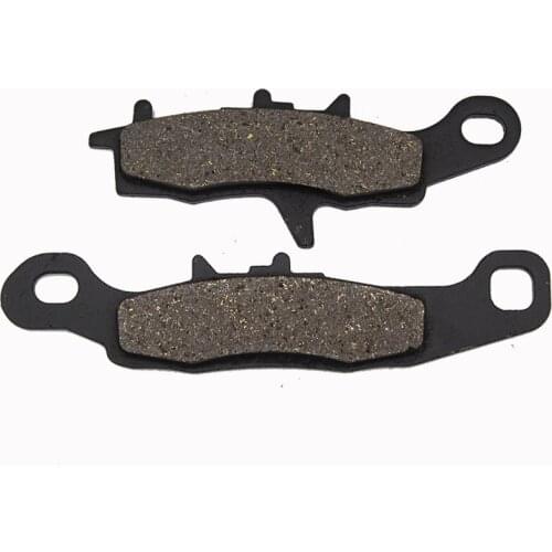 Motorcycle Front Left Brake Pads for Kawasaki KFX450 KFX 450 2008-2012 KVF650 Prairie 2002-2003 KVF 650 Brute Force 05-11 Disks