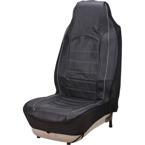 Waterproof Car Seat Cover 2 Pcs Automobile Seat Pad Protectors Black Automobile Interior Accessories