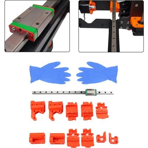 X A-x-i-s Linear Rail Guide Bearing Slide Block Compatible for Prusa i3 mk3s Printers Made of Premium Materials