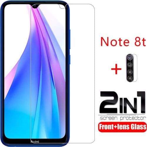 Tempered glass on redmi note 8t screen protector camera lens protective film for xiaomi readmi note8t not 8 t t8 not8t ksiomi 9h