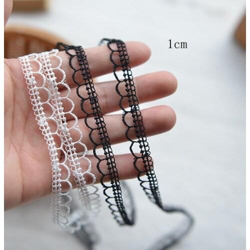 3 Meters Polyester Lace Trim Decoration DIY Sewing Curtain Craft Lace Tape Accessories