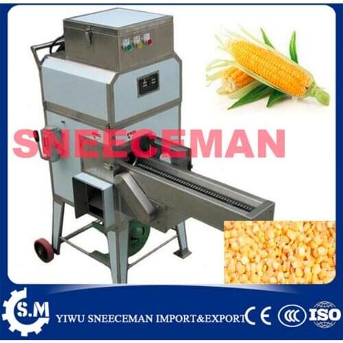 400-500KG/H fresh corn sheller sweet maize kernels threshing machine Maiz Sheller commercial fresh corn seeds remover machine