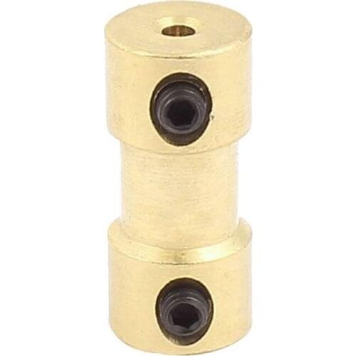 Promotion! 2mm to 2mm Copper DIY Motor Shaft Coupling Joint Connector for Electric Car Toy